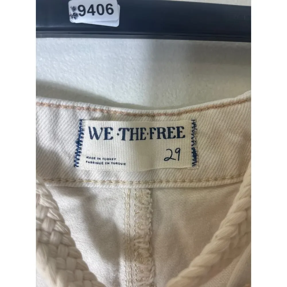 NWT We The Free Moxie Low Slung Pull On Barrel Jeans Sz 29 - Picture 2 of 3